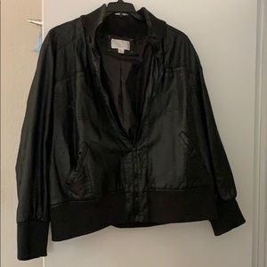 Xhilaration Faux leather jacket. Never worn